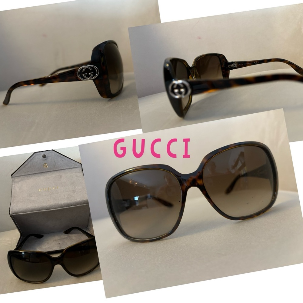 Gucci vintage pre-owned sunglasses, great condition.